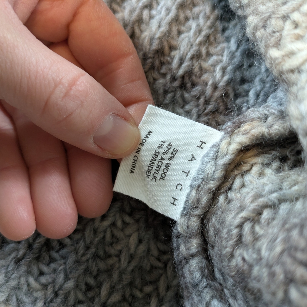HATCH Knit Turtleneck Sweater NWOT - Picture 6 of 7